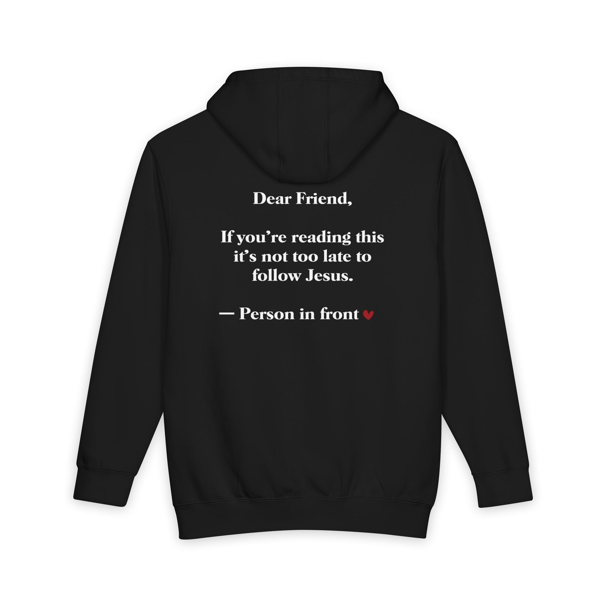 "Follow Jesus" Heavyweight Hoodie - Unideus