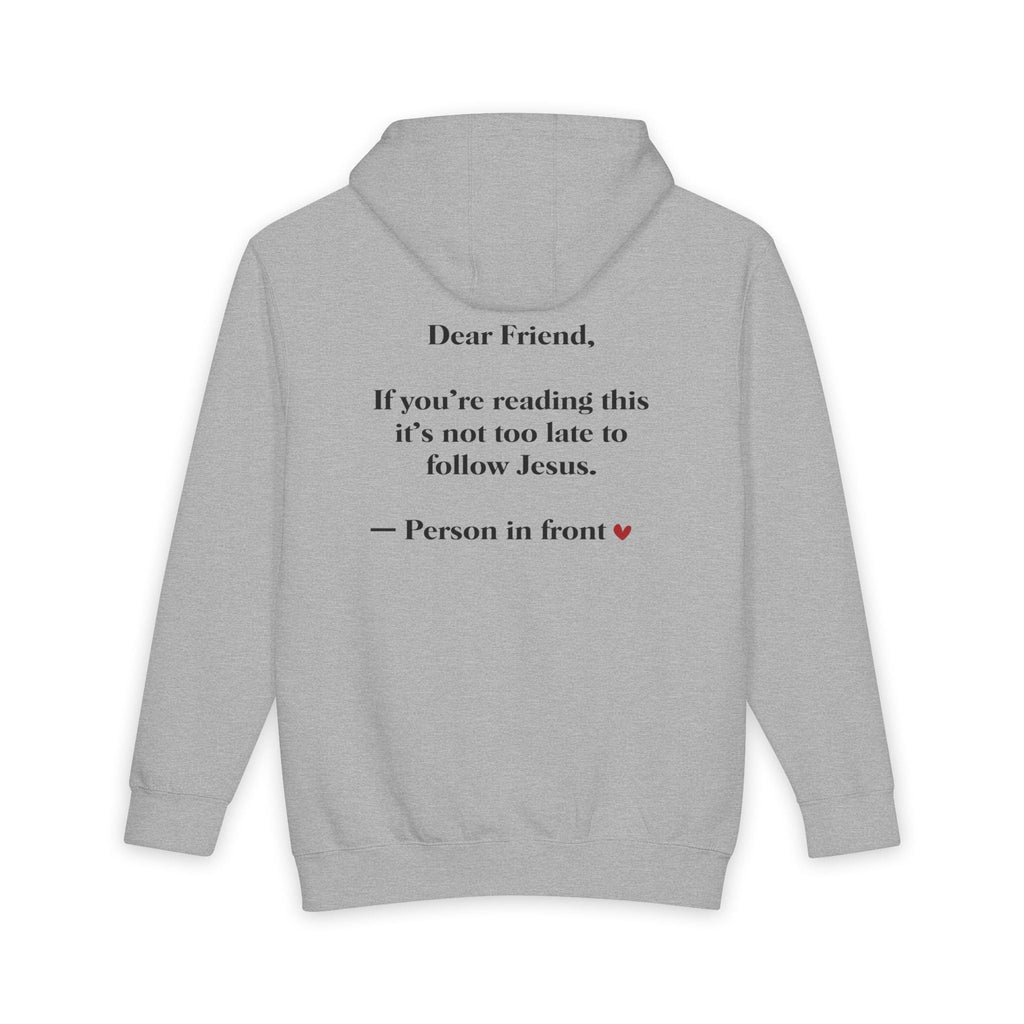 "Follow Jesus" Heavyweight Hoodie - Unideus