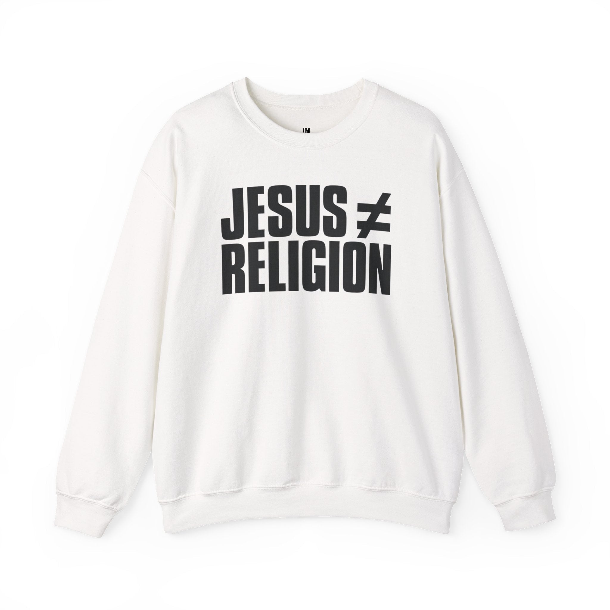"Jesus not Religion" Crewneck - Unideus
