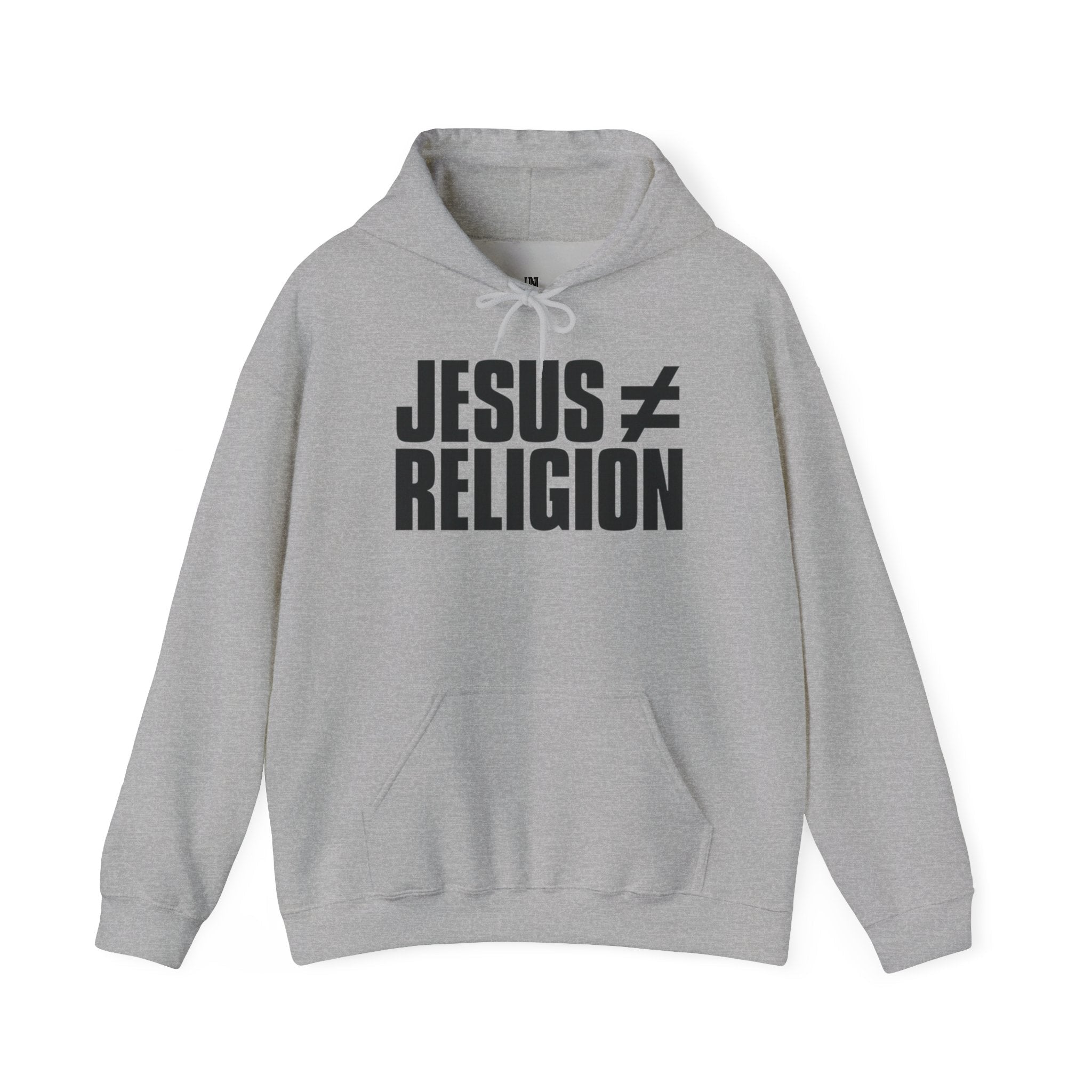 "Jesus not Religion" Hoodie - Unideus